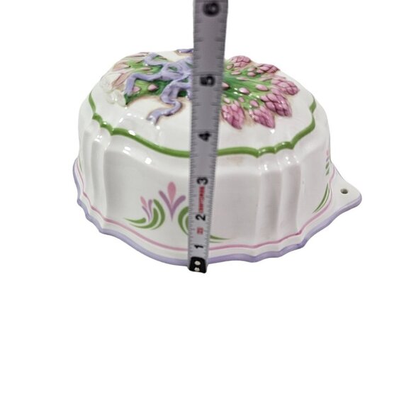 VINTAGE Le Cordon Bleu The Franklin Mint ASPARAGUS and RASPBERRY Gelatin Mold - Picture 8 of 16